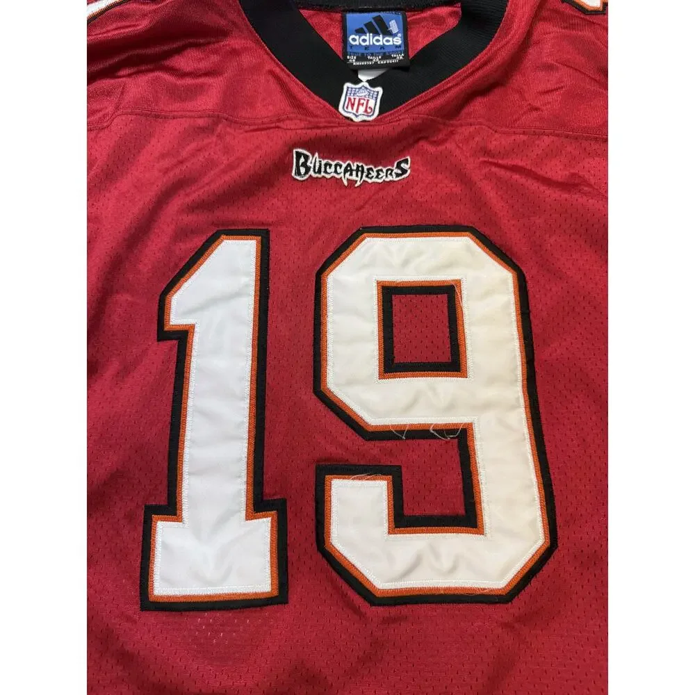 Vintage Adidas NFL Tampa Bay Buccaneers Keyshawn Johnson #19 Football Jersey